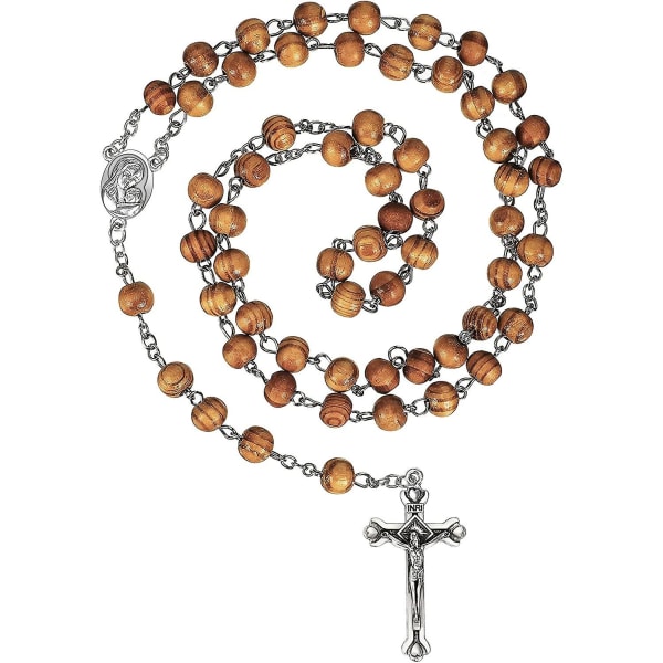 Rosary Perle Halskæde Rosarium Perler Dåb