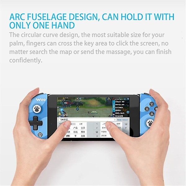 Bluetooth Trådlös Spelkontroll Anti-halk Joystick