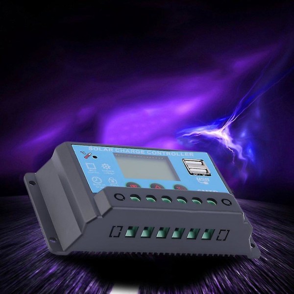 60A 12-24V/48V Solar Regulator Charge Controller LCD