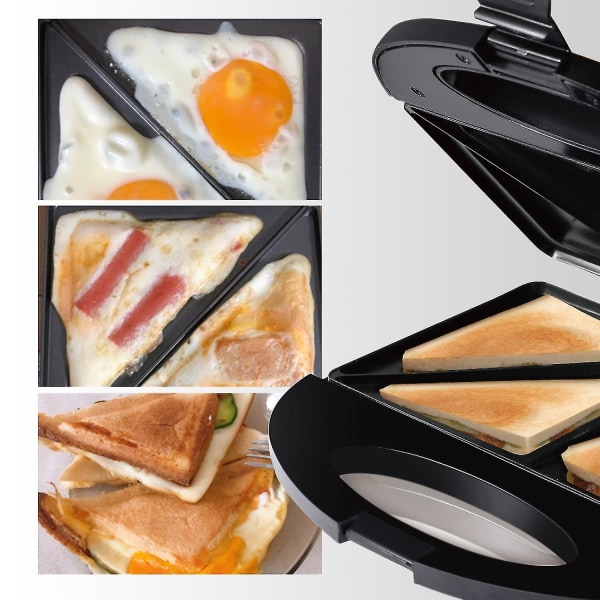 Elektrisk Sandwich Maker Toast Hvitevarer Smørbrød Press