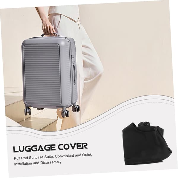 Resväskeskydd Bagageskydd Elastiska Remmar Tjockare Skydd för Bagage