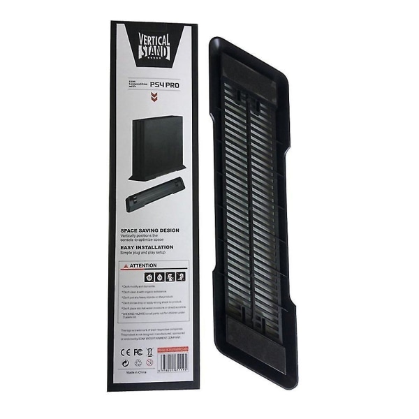 Enkel vertikal stativfeste for PS4