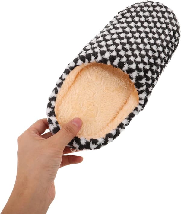 2 par tofflor för par per förpackning Inomhusbruk Mjukt material Halkfri