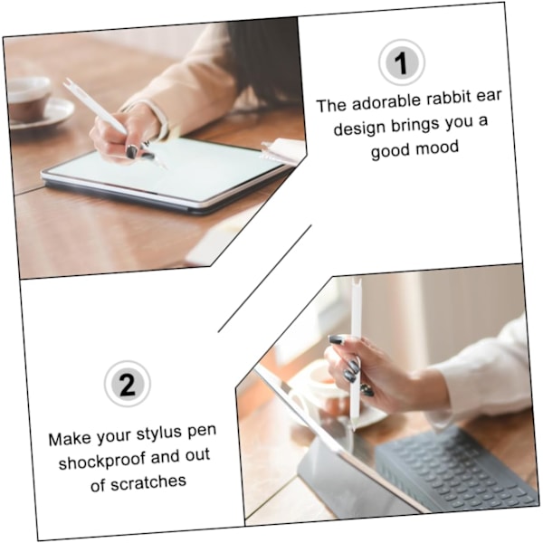 1 kpl Apple Pencil -kynän kotelo, liukumaton kynänsuojus, naarmuuntumaton kynä