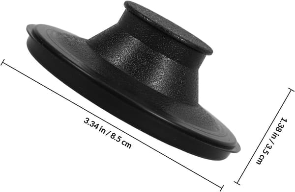 Kjøkkenvaskstopper Vaskpluggstopper Gummi Solid Pålitelig Tetning Forhindrer Lukt Elegant Design Svart
