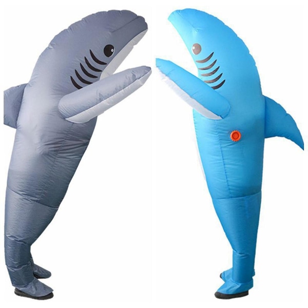 Oppustelig haj kostume til sjove voksne kostumer Cosplay Fantasy kostume