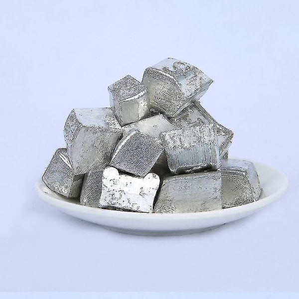 Høyren Tin Ingot Blokk 99,9% Rent Metall Tin Partikler Sn Element Vitenskapelig Eksperiment Samling Tilgjengelig-yuhao 30-35g