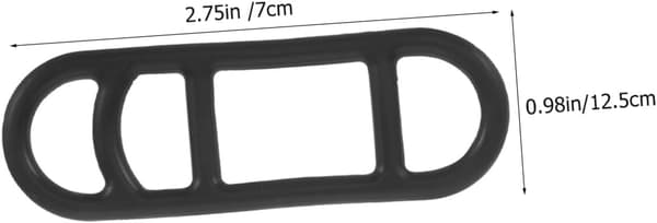 20 stk. sykkellampestropper, fleksible silikonfestebånd for LED-front- og baklykter