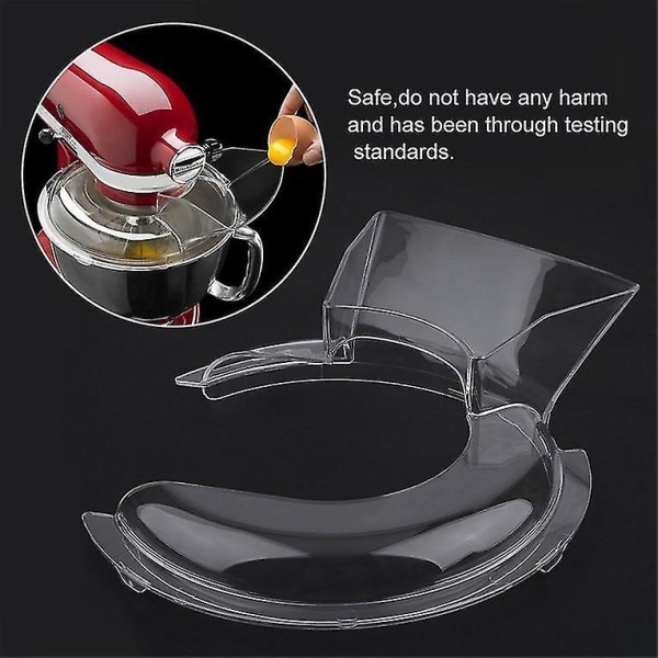 Pro Pour Pouring Shield for 5-Quart Stand Mixer