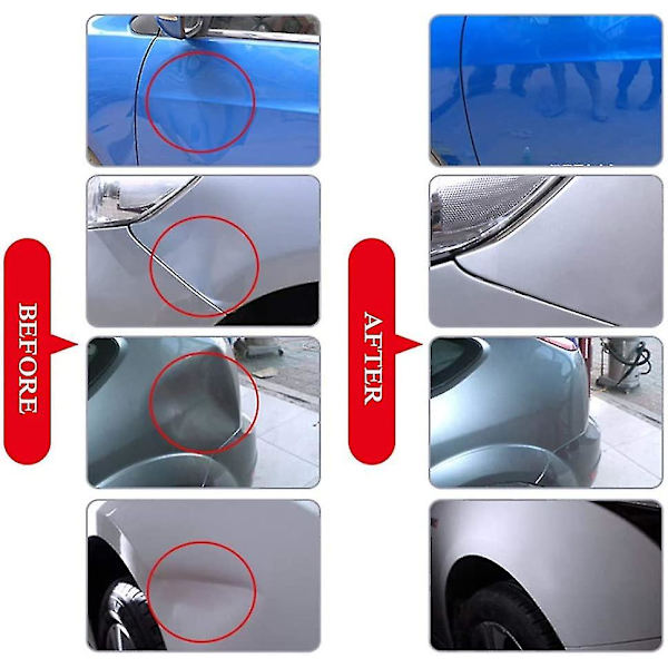 Auton koriin painauman poistotyökalujen sarja 1 sillan tyyppinen vetolaite + 8 liimavetolaitetta