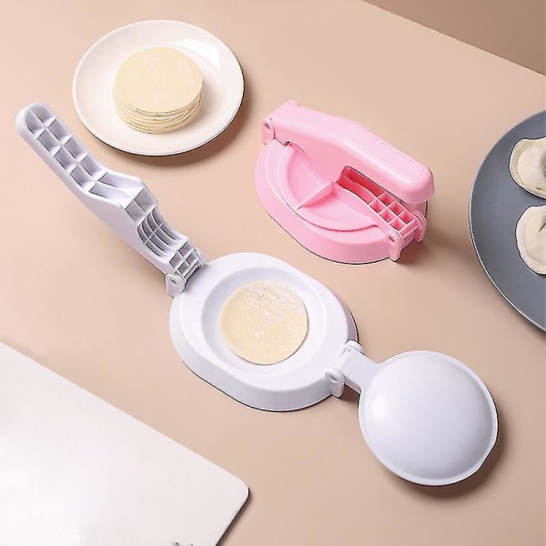 Dumpling Skin Easy Maker Manuel Dumpling Wrapper Maker Wonton Dej Presser Dumpling White