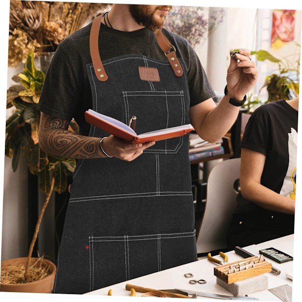 Jeansförkläde Kockförkläde Köksförkläde Matlagningsförkläde