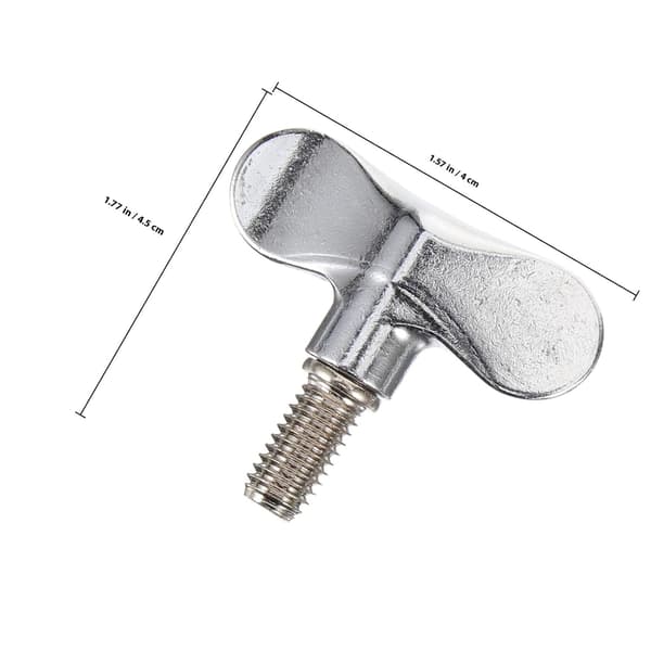 2st Trumcymbalstativ Vingmutter Justerbart Metallinstrumentverktyg