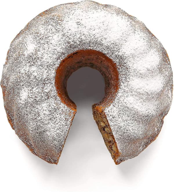 Springform Kakeform, Springform Kroneform, Rund Kakeform, Rustfritt Stål, Svart, 24 X 24 X 6.5 Cm