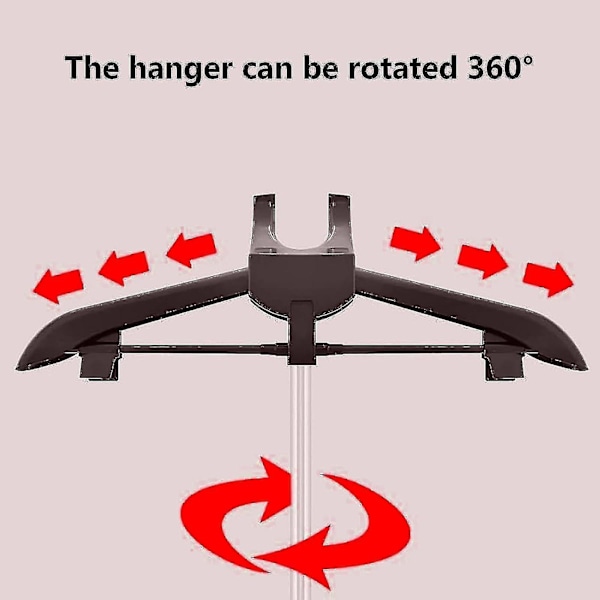 Tøjdamper Stativ, Opretstående, Damper Pletteholder, Tøj Til Damp Håndjern Rack Med Stativ, Foldbar Teleskopisk Tøjdamper Holder