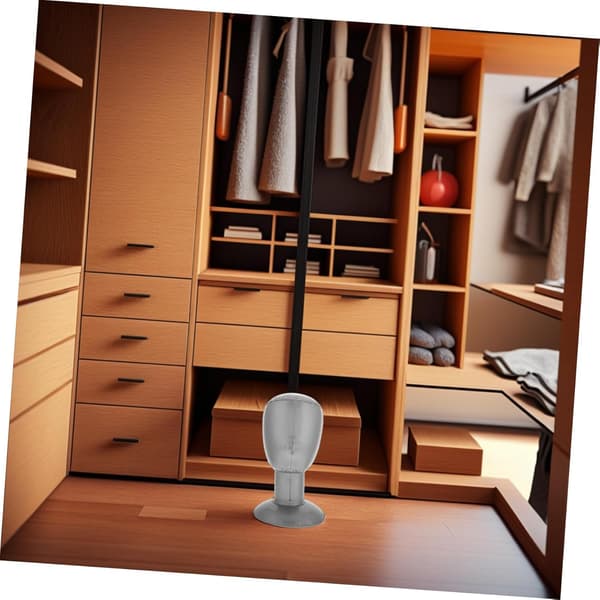Oppustelig Mannequin Hovedstander til Paryk Hat Display Opbevaring Formbevaring