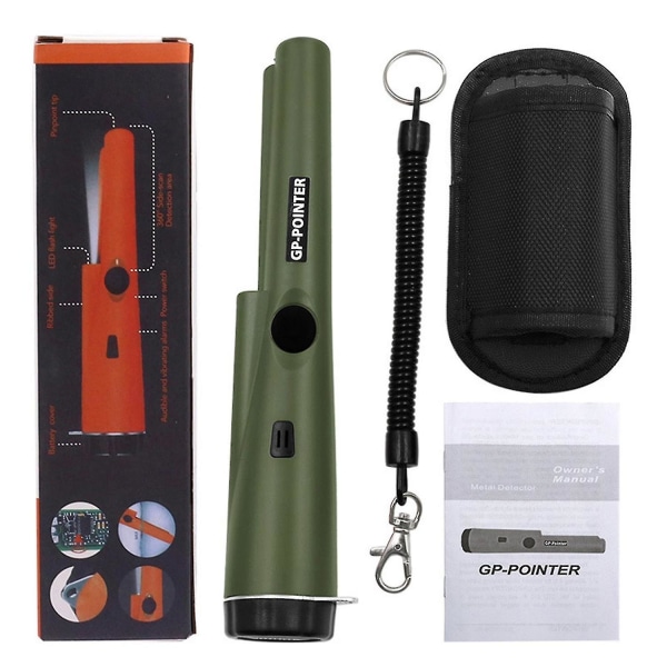 4pcs Metal Handheld Detector Gold Detector Pinpointer