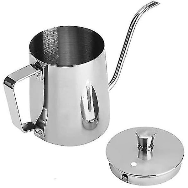 Kaffekanna i rostfritt stål 350ml, hög temperaturbeständig