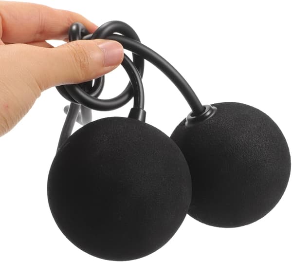 Trådløs hoppetau ball 7 cm EVA solid vektet innendørs hoppetau tilbehør