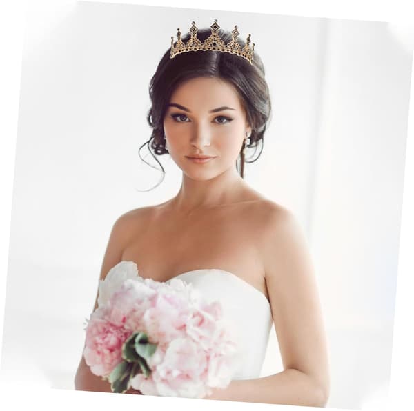 Brudekrone Hodeplagg med Rhinestones Dansefest Fe-tiara