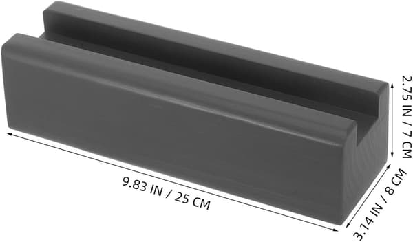 Träspegelbas Golvspegelstativ Stabilt Stöd Multifunktionell Användning Elegant Design