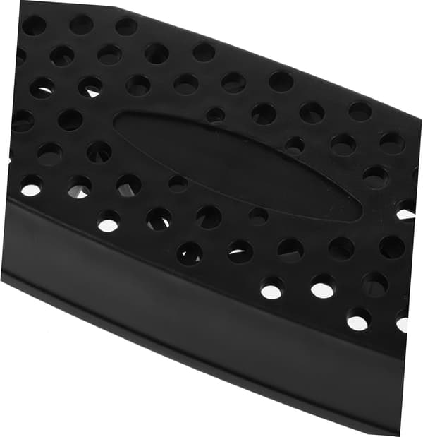 2 stk. udskiftning af trampolinstigetrin sorte plastiktrapper