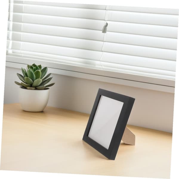 CD Display Ramme Vinylplade Display Træ Slank Minimalistisk Alsidig Boligindretning
