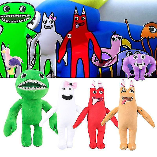 2023 Garten of Banban Pehmolelut - Kauhupeli Nukke Täytetty Eläin Kindergarten Plushie Lapsille -g C