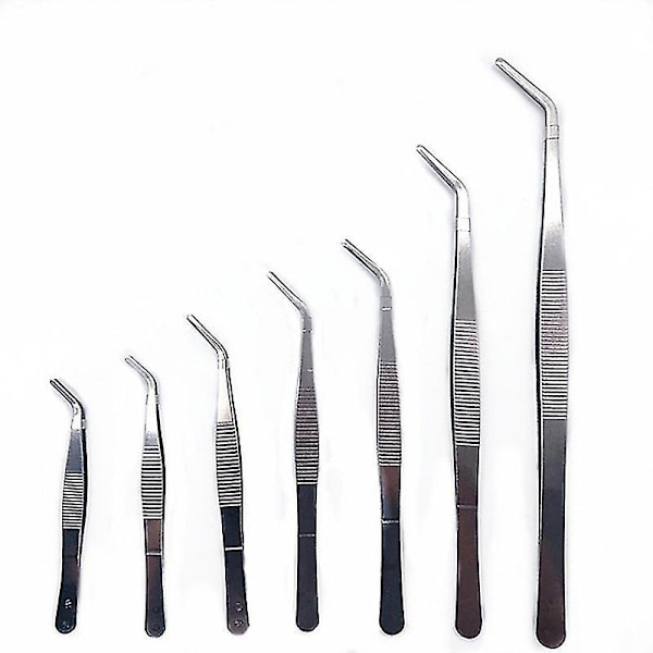 Rostfritt Stål 430 Anti-jod Medicinska Pincett 12,5-30cm.