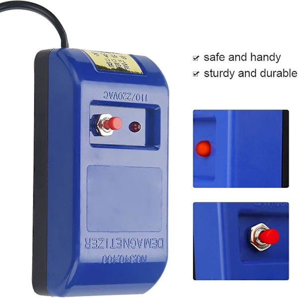 Professionell Avmagnetiserare Kvartsurverk Reparationsverktyg 250V