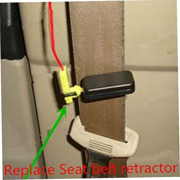 Krockkuddesimulator Testare Resistor Bypass Felavkänning Auto OBD-II Motor System Diagnostiska Verktyg (svart) (4-pack)