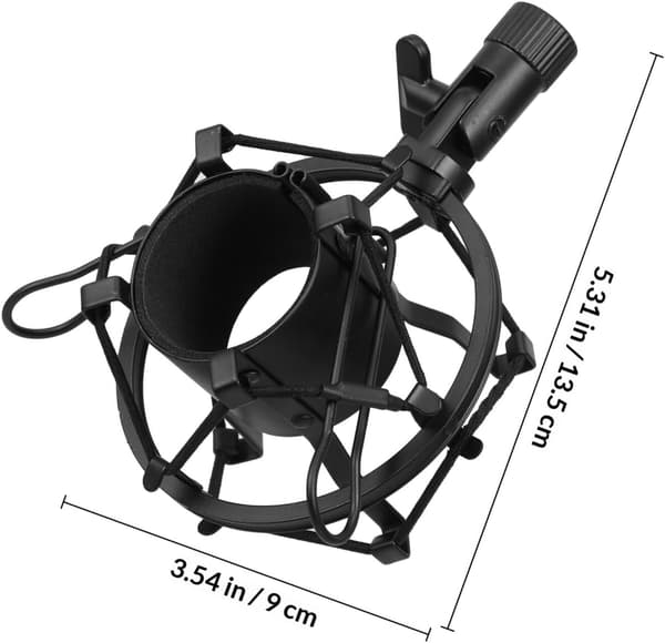 Universal mikrofonophæng Shockmount til mikrofonlegering mikrofonophæng