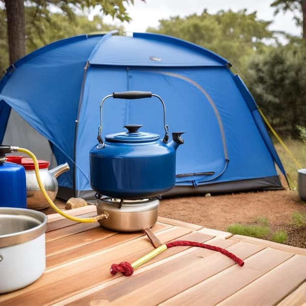 6 st utomhus camping eldstarter rep, vaxbelagd jute tändsnöre