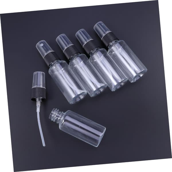 Fina dimsprayflaskor slumpmässig färg bärbara 12 st 30 ml påfyllningsbara resesprayflaskor