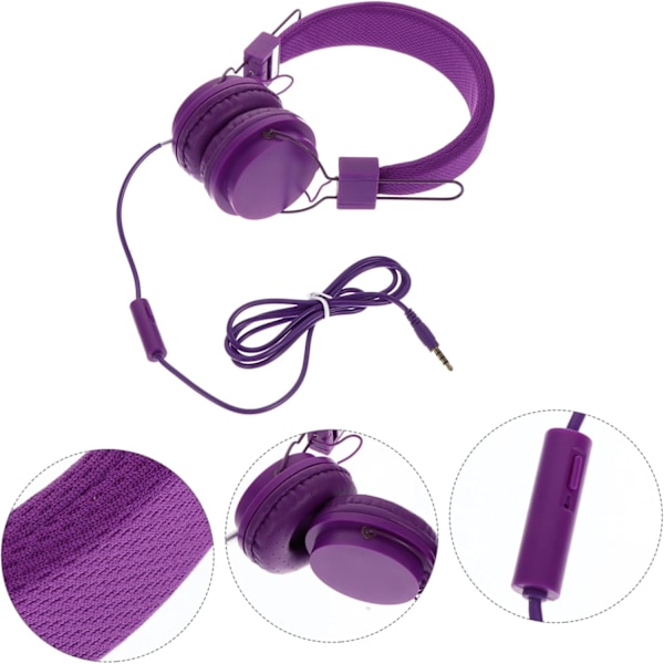 Spelheadset Hörlurar för PC Stereoljud Lättvikt Bärbar Födelsedag
