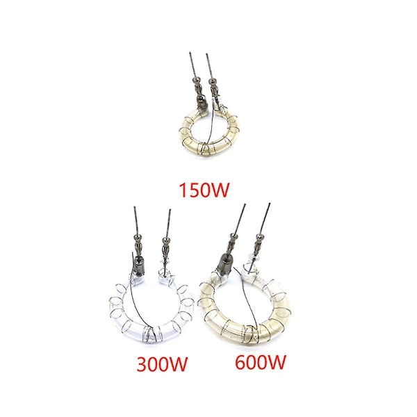 1 stk Ny Kopi 500w 600w Ring Blitzrør Lampe Blitzrør 5500k Reparasjonsdel Fotostudio Blitz