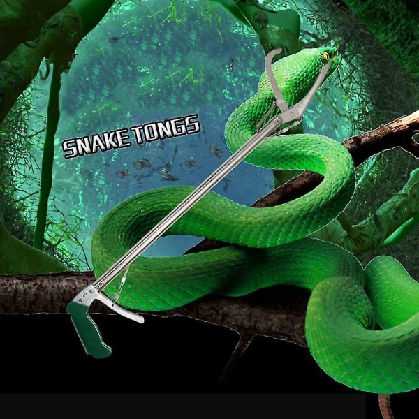 Slangklämma 70cm Handtag Tång Fångare Reptilpinne