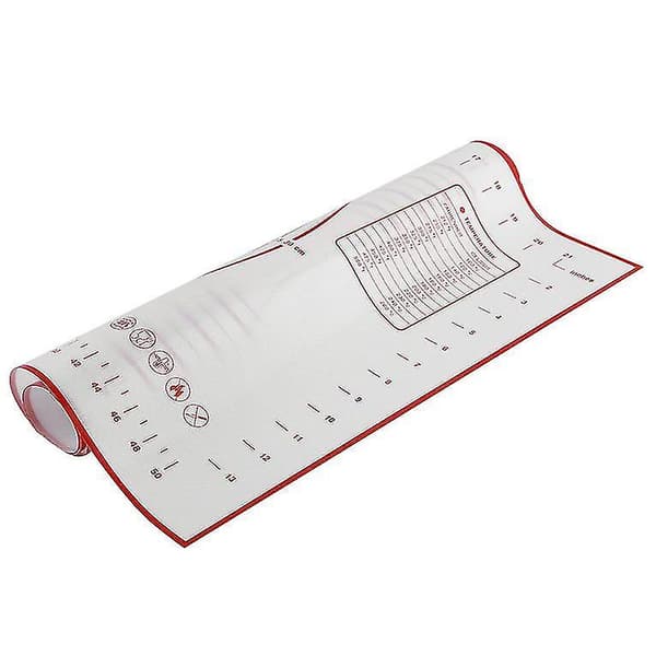 Ekstra stor platina silikon deig fondantmatte