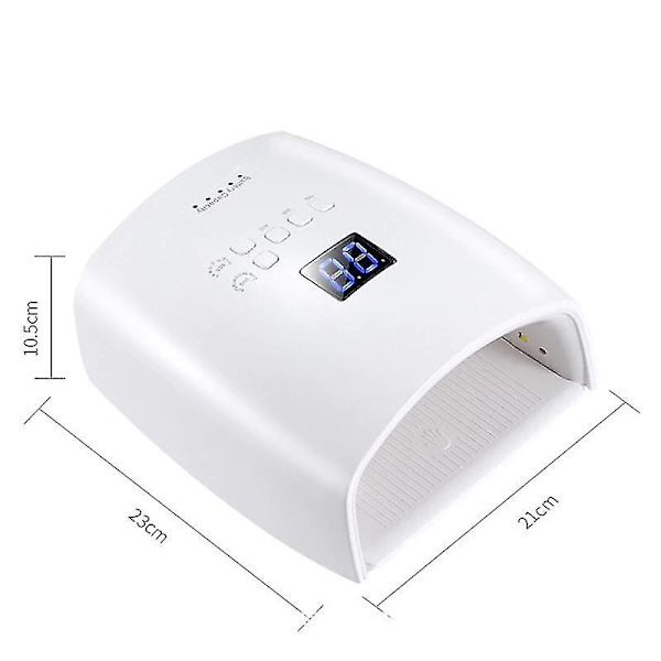 Indbygget Batteri Genopladelig Negle UV Lampe