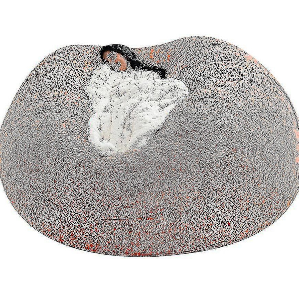 Latjo soffa bönpåse konstgjord päls bönpåse soffa