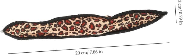 6 stk. Leopard Hårruller til bølgede krøller, varmeløst krølleværktøj til kvinder, bløde svampestylingklemmer til design og