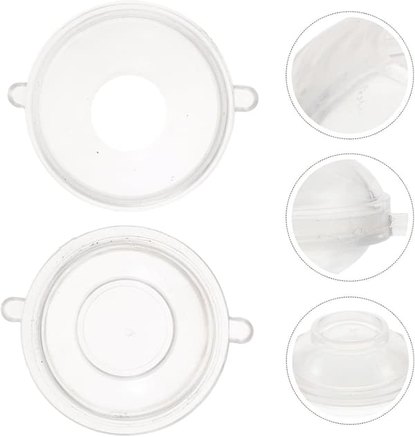 Flytende stearinlysform Oval solid plastform for DIY duftlys laging til bryllup og familiefester
