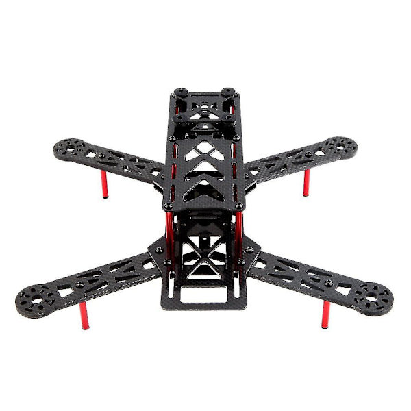 Kolfiberglas 4-axlig 250 FPV-ram för QAV 250