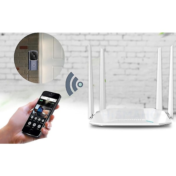 Dørklokke Smart Home Trådløs Telefon Dørklokke Kamera Sikkerhed