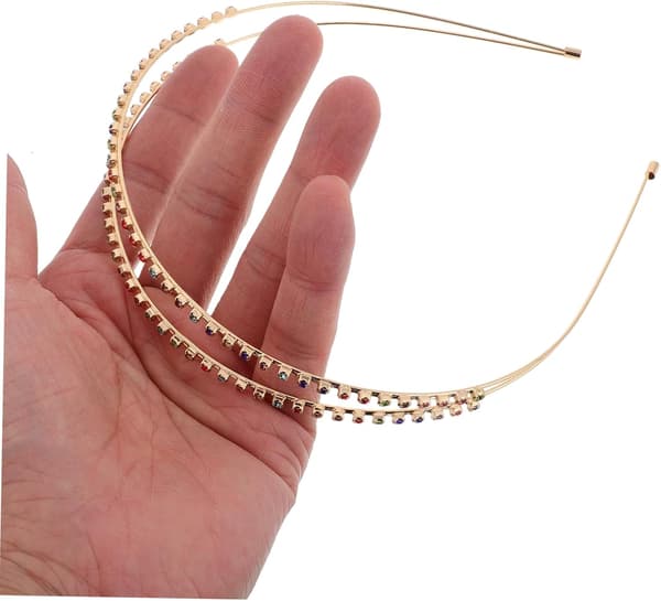 hårbånd tilbehør kvinne pannebånd pynte juvel bryllup rhinestone hodeplagg hårbånd