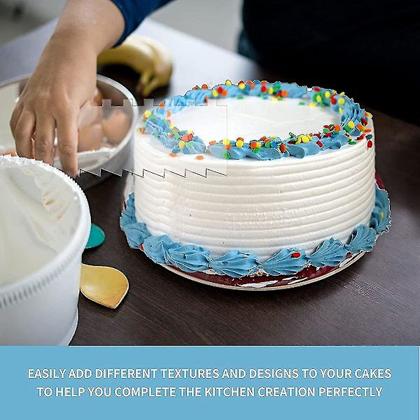 7 stk. Ising Smoother Kage Skraber Sæt Frosting Spatel