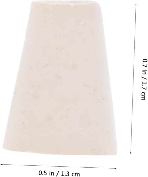 100 st gummitestproppar Laboratorieflaskpropp 1,7X1,3CM