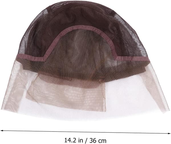 Parykkhette Mesh Pustende Lace Front Parykk Dome Stil Mesh Hetter for Hårstyling