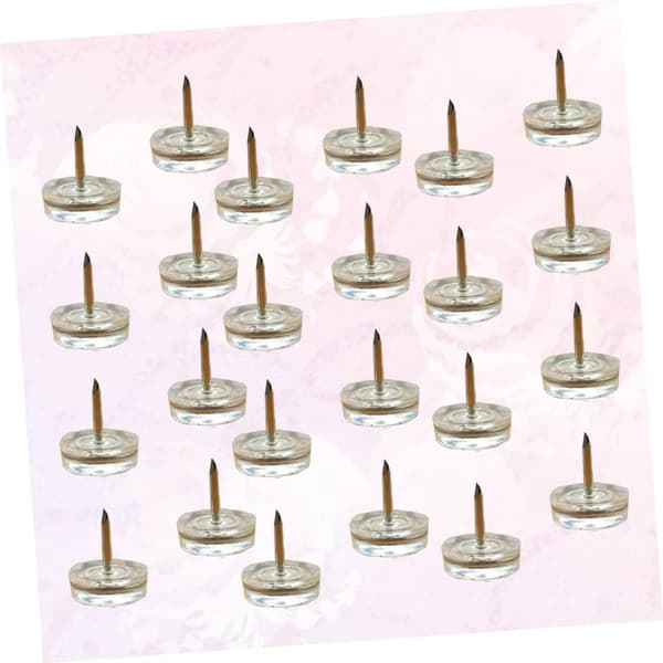 24st Möbelbensgolvskyddsdynor Soffspikar Halkfria skyddsdynor