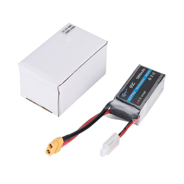 11,1V 1800mAh 65C XT60 Li-Poly-batteri for drone